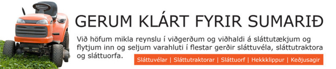 JS ljósasmiðjan ehf - Sláttuvélamarkaðurinn JS ljósasmiðjan ehf - Sláttuvélamarkaðurinn