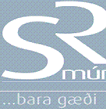 Lógo af SR múr ehf