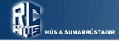 Lógo af RC hús ehf