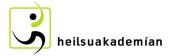 Lógo af Heilsuakademían, Egilshöll