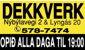 Lógo af Dekkverk ehf