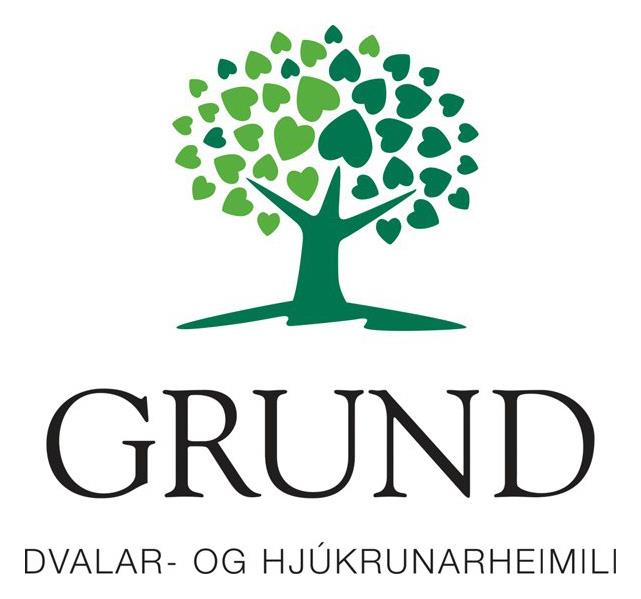 Lógo af Grund hjúkrunarheimili