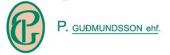 Lógo af P. Guðmundsson ehf