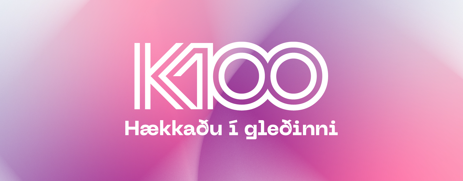 Lógo af K100