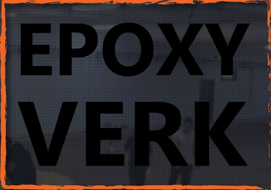 Lógo af Epoxy verk ehf