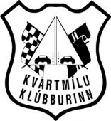 Lógo af Kvartmíluklúbburinn