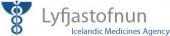Lógo af Lyfjastofnun, The Icelandic Medicines Control Agency/IMCA