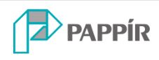Lógo af Pappír hf