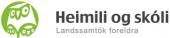 Lógo af Heimili og skóli  landssamtök foreldra
